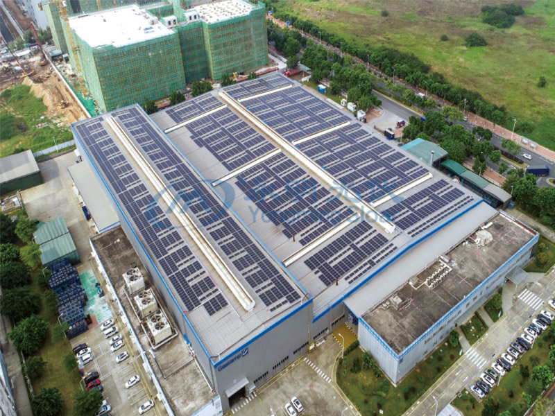 海斯坦普汽車組件(東莞)2100KW光伏發(fā)電+儲能(西班牙)