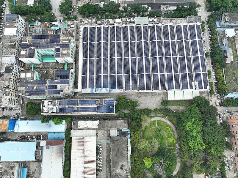 聯業制衣(東莞)有限公司2481KW光伏發電站(港資)