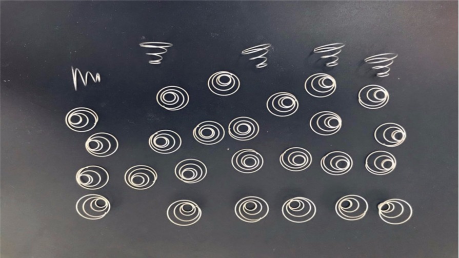 蝸旋彈簧 蝸旋彈簧